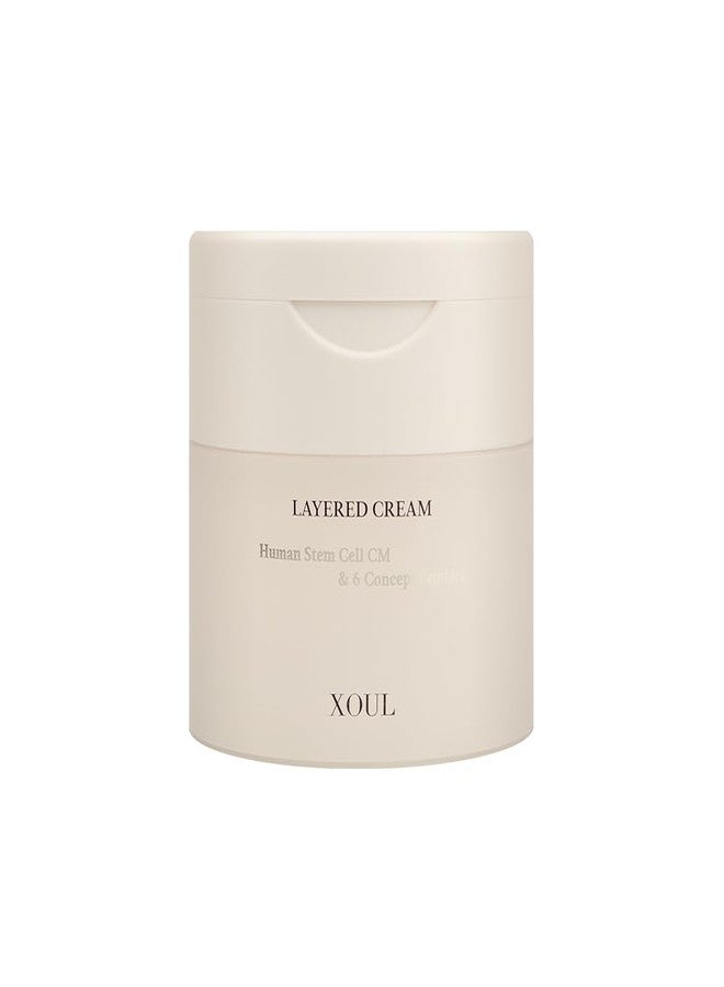 XOUL Layered Cream - Multi-Layer Hydration and Nourishment, Advanced Korean Skincare for Deep Moisture, Smooth Skin, and Radiance Boosting - Image 1